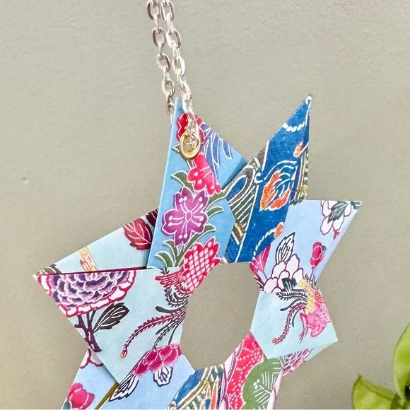 Origami Ornament #S06 - Small Star - Picture 2 of 5